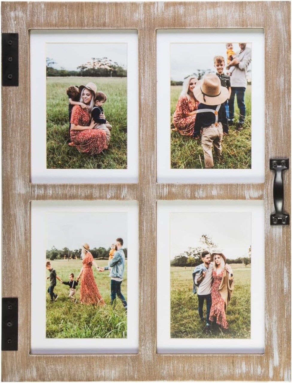 5x7 Picture Frame Collage with 4 Photos - Display Your Favorite Memories
